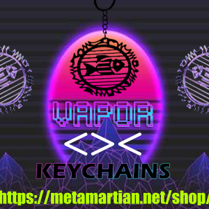 MetaMartian Shop - 3D Printed Keychain